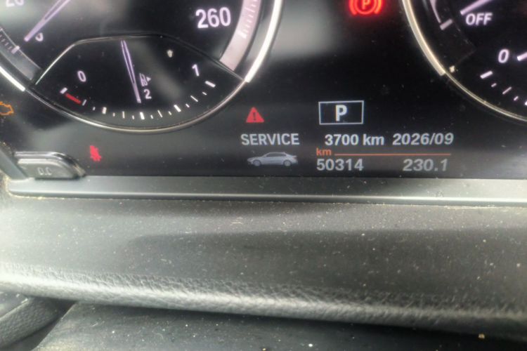 Used BMW 1 Series 2020 120i Fashion Model Odometer Close Up