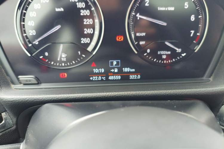 Used BMW 1 Series 2020 120i M Sport Package Odometer Close Up