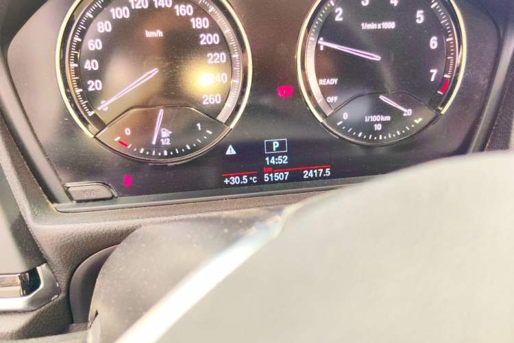 Used BMW 1 Series 2020 120i Fashion Model Odometer Close Up