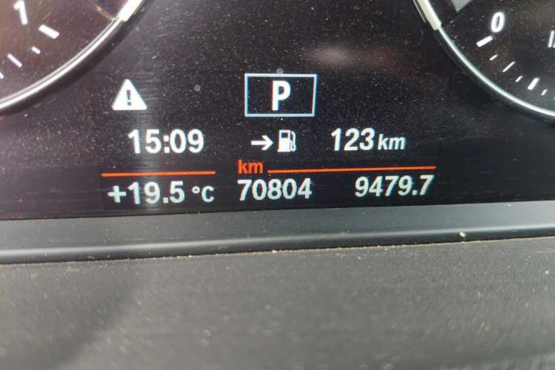 Used BMW 1 Series 2020 120i M Sport Package Odometer Close Up