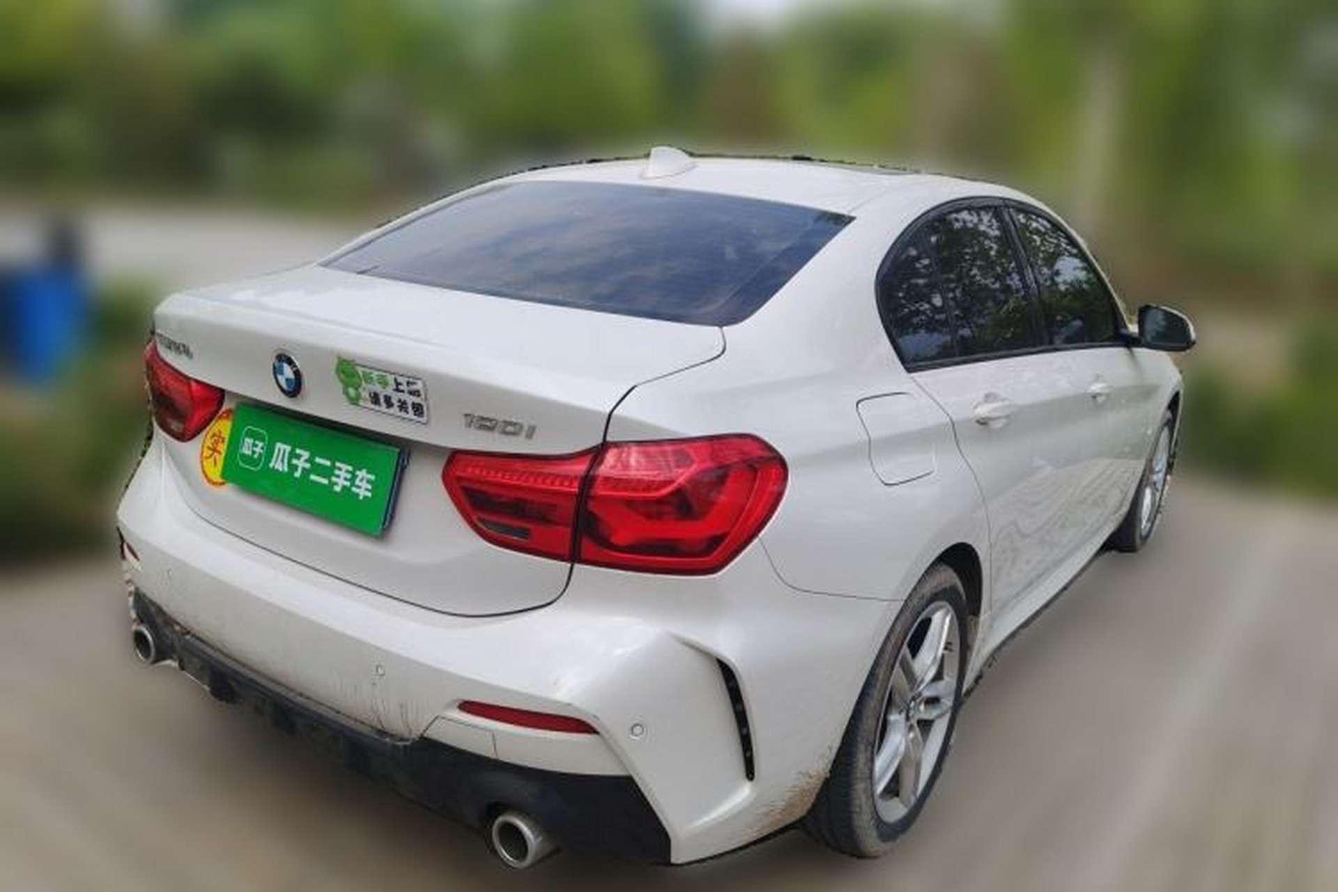 Used BMW 1 Series 2020 120i M Sport Package Rear Right 45 Deg
