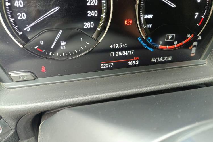 Used BMW 1 Series 2020 120i Fashion Model Odometer Close Up