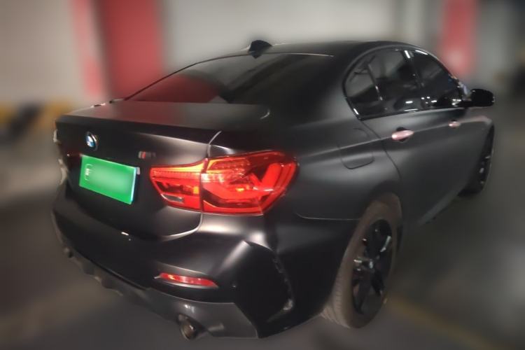 Used BMW 1 Series 2021 120i M Sport Night Edition Rear Right 45 Deg