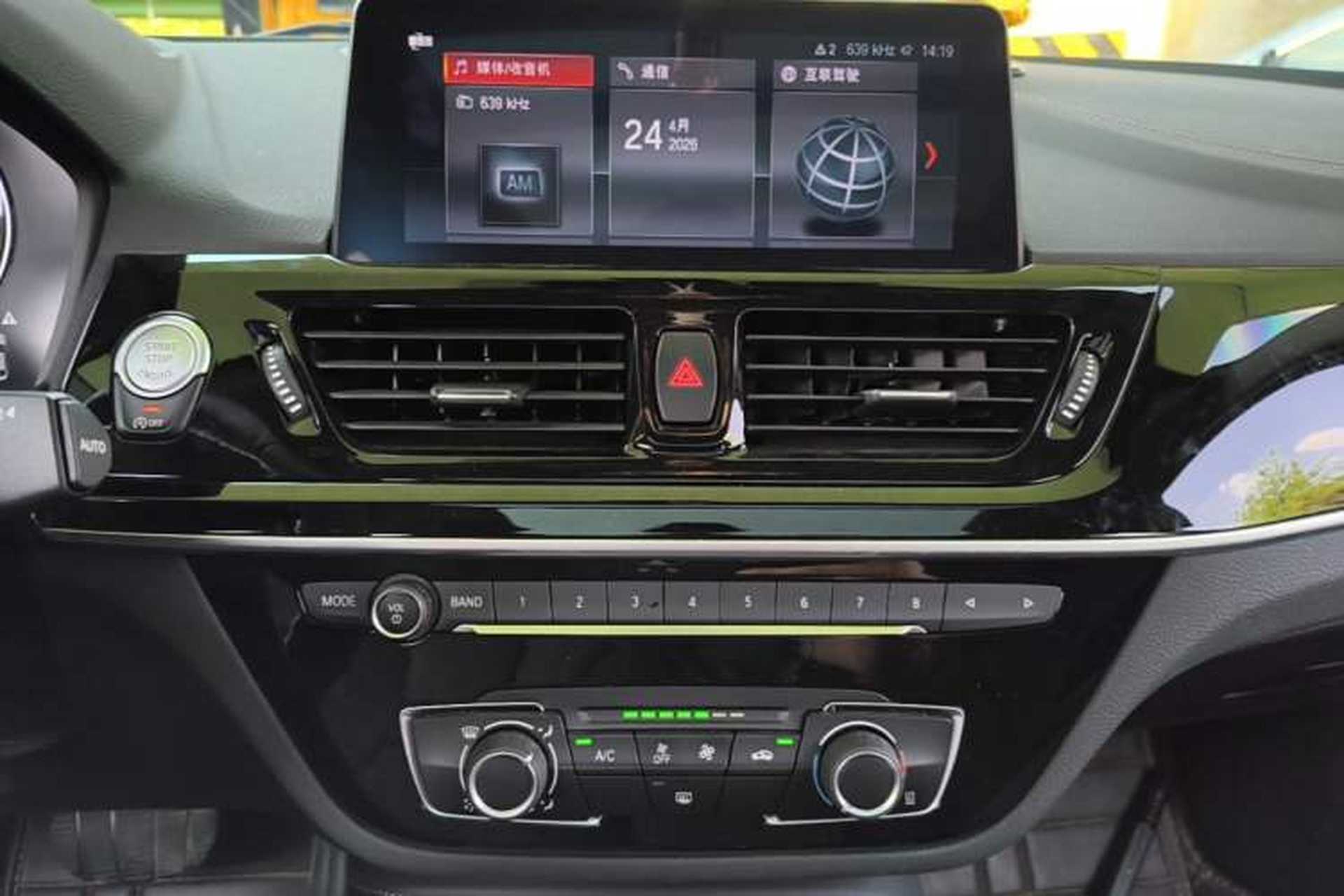 Used BMW 1 Series 2021 125i M Sport Night Edition Audio And AC Panel