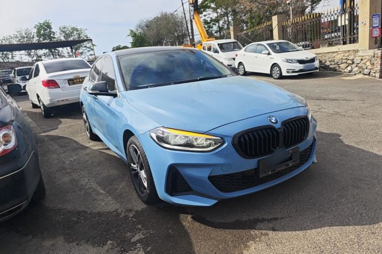 Used BMW 1 Series 2021 120i M Sport Edition Front Right 45 Deg