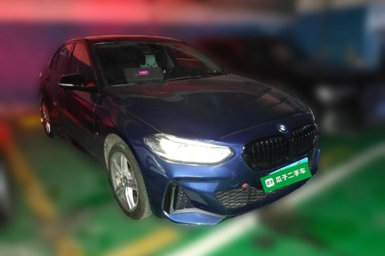 Used BMW 1 Series 2021 120i M Sport Night Edition Front Right 45 Deg
