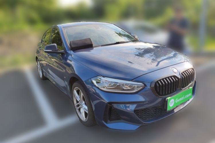 Used BMW 1 Series 2021 120i M Sport Night Edition Front Right 45 Deg