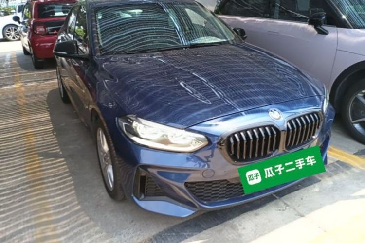 Used BMW 1 Series 2021 120i M Sport Night Edition Front Right 45 Deg