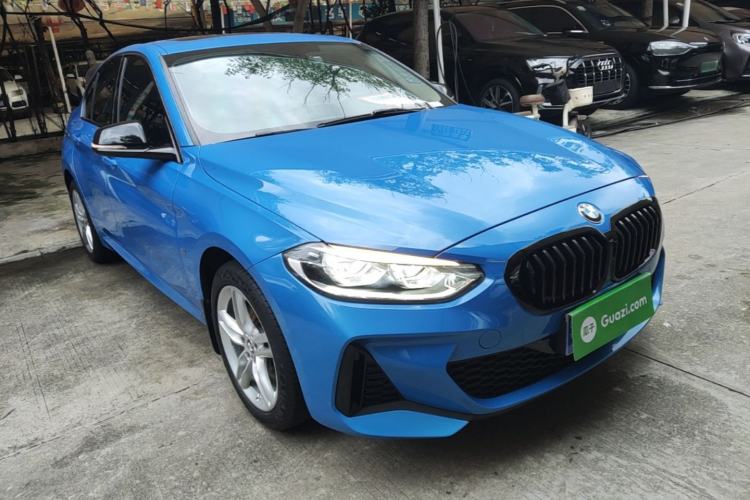 Used BMW 1 Series 2021 Revised 120i M Sport Night Edition Front Right 45 Deg