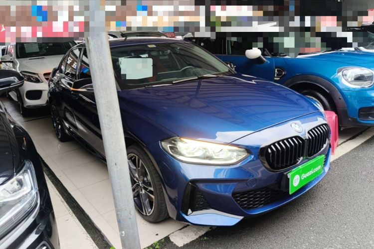 Used BMW 1 Series 2021 Restyled 125i M Sport Night Edition Front Right 45 Deg