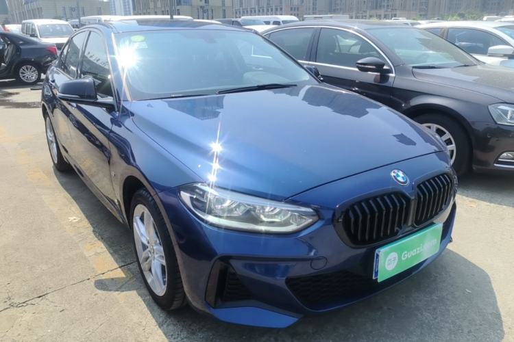 Used BMW 1 Series 2021 120i M Sport Night Edition Front Right 45 Deg
