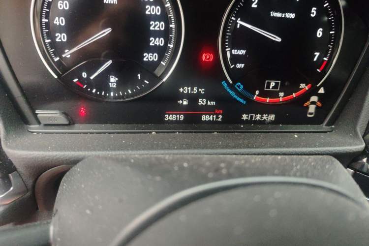 Used BMW 1 Series 2021 125i M Sport Night Edition Odometer Close Up