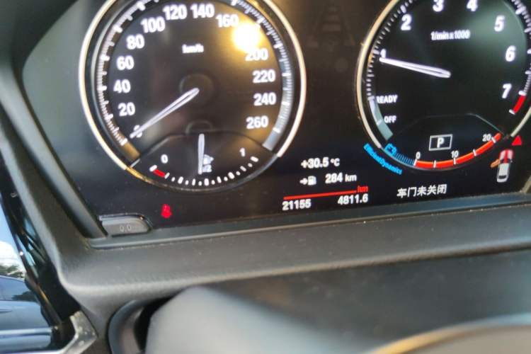 Used BMW 1 Series 2021 120i M Sport Night Edition Odometer Close Up