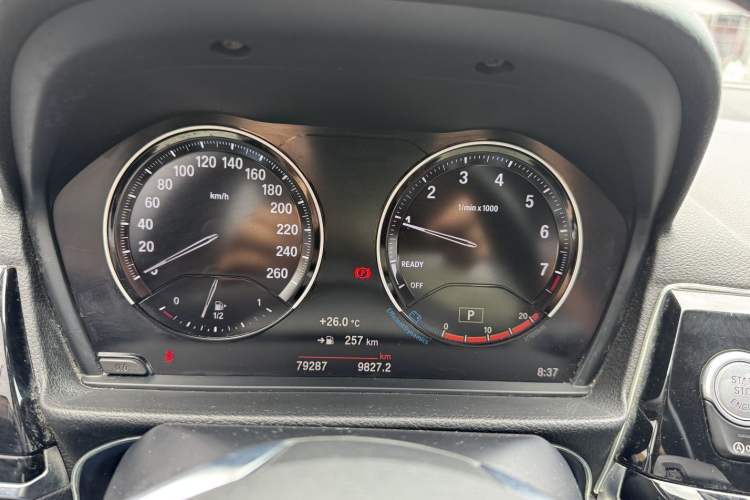 Used BMW 1 Series 2021 120i M Sport Edition Odometer Close Up
