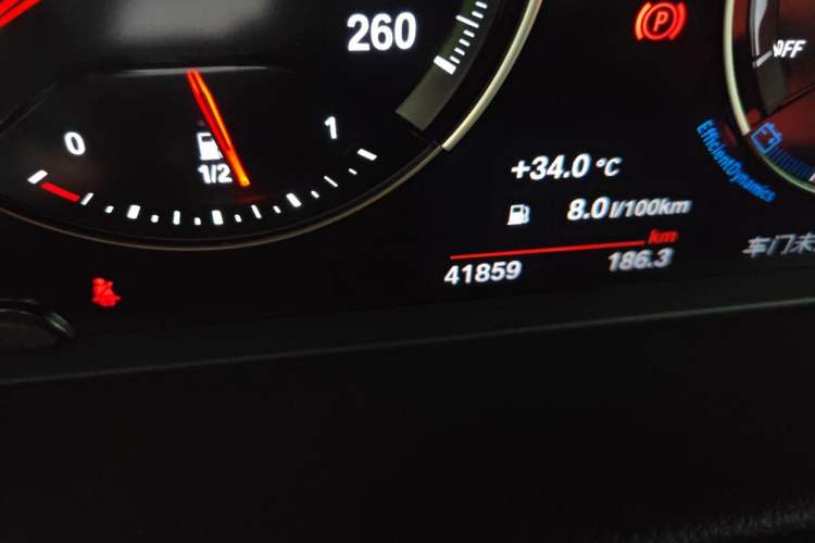 Used BMW 1 Series 2021 125i M Sport Night Edition Odometer Close Up