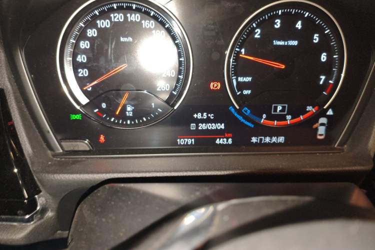 Used BMW 1 Series 2021 Revised 120i M Sport Edition Odometer Close Up