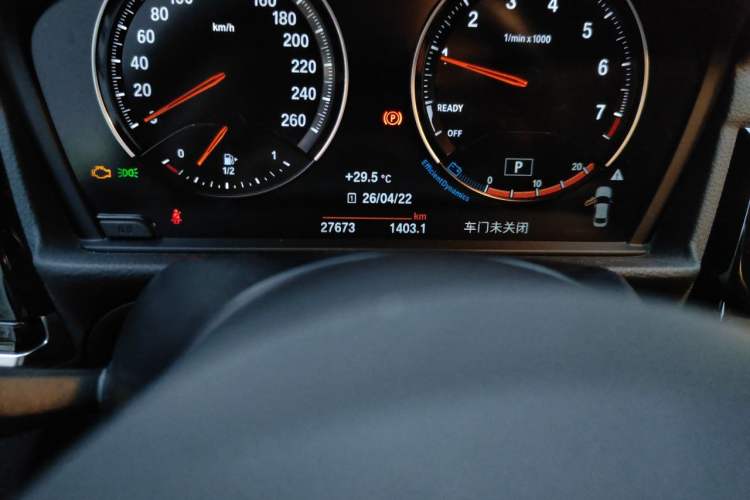 Used BMW 1 Series 2021 Revised 120i M Sport Night Edition Odometer Close Up