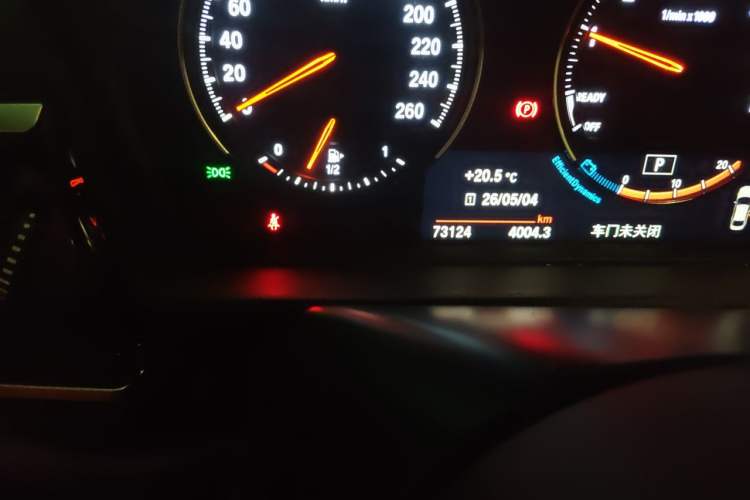 Used BMW 1 Series 2021 125i M Sport Night Edition Odometer Close Up