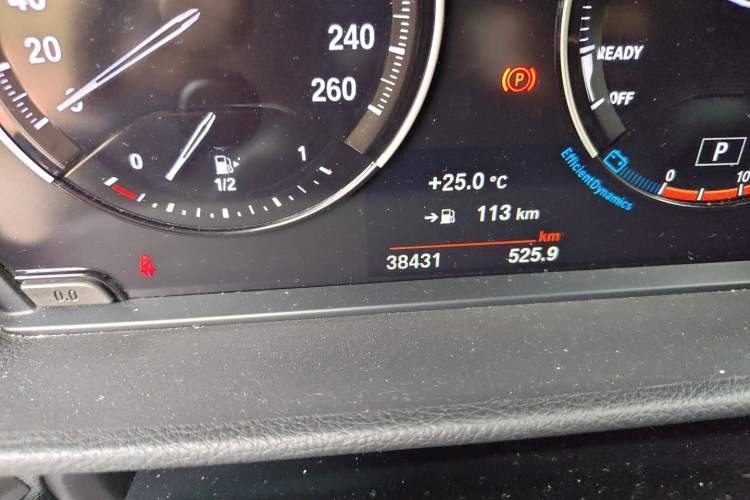 Used BMW 1 Series 2021 125i M Sport Night Edition Odometer Close Up