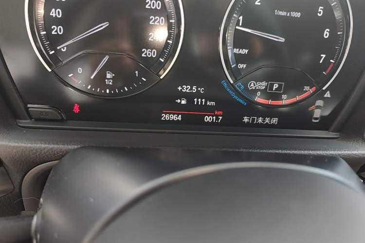Used BMW 1 Series 2021 125i M Sport Night Edition Odometer Close Up