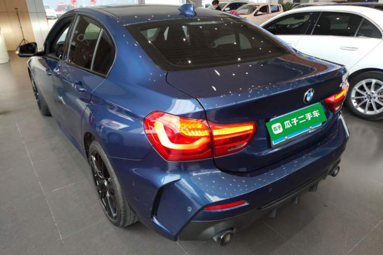 Used BMW 1 Series 2021 125i M Sport Night Edition Rear Left 45 Deg