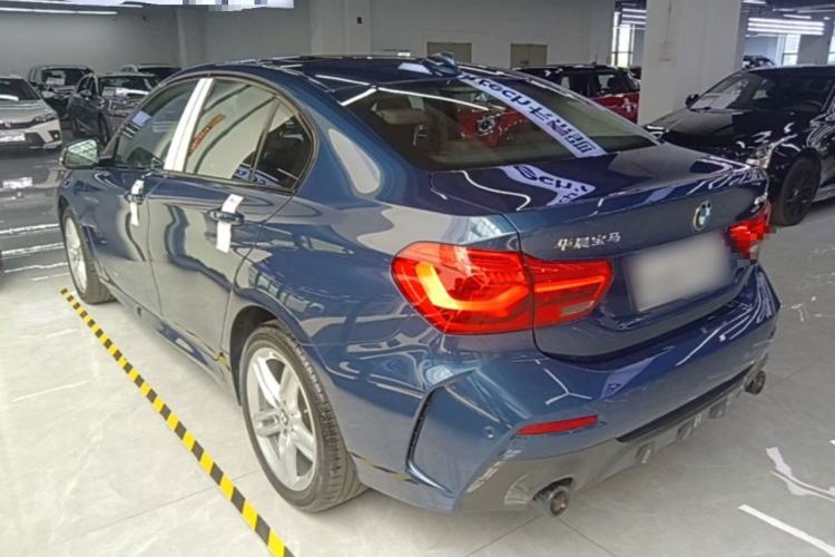 Used BMW 1 Series 2021 Revised 120i M Sport Night Edition Rear Left 45 Deg