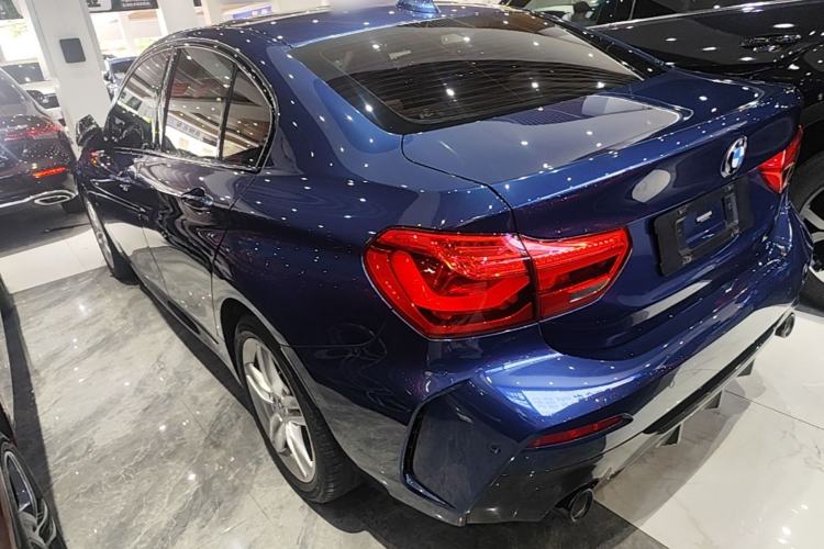 Used BMW 1 Series 2021 Revised 120i M Sport Night Edition Rear Left 45 Deg