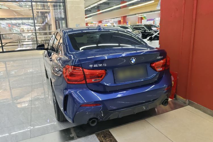 Used BMW 1 Series 2021 Restyled 125i M Sport Night Edition Rear Left 45 Deg