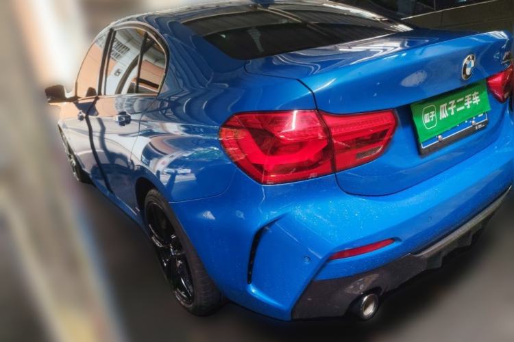 Used BMW 1 Series 2021 125i M Sport Night Edition Rear Left 45 Deg