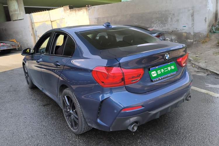Used BMW 1 Series 2021 125i M Sport Night Edition Rear Left 45 Deg