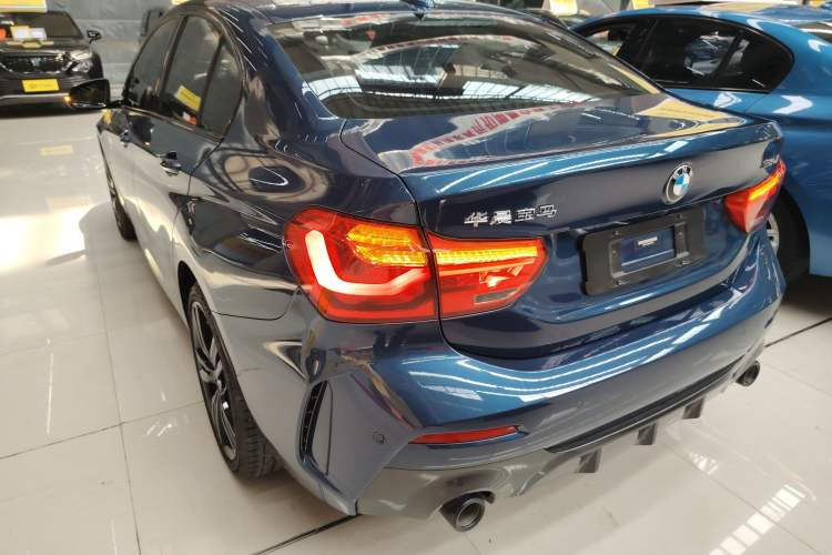 Used BMW 1 Series 2021 Restyled 125i M Sport Night Edition Rear Left 45 Deg