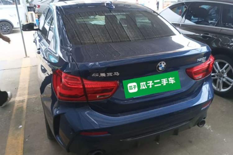 Used BMW 1 Series 2021 120i M Sport Night Edition Rear Left 45 Deg
