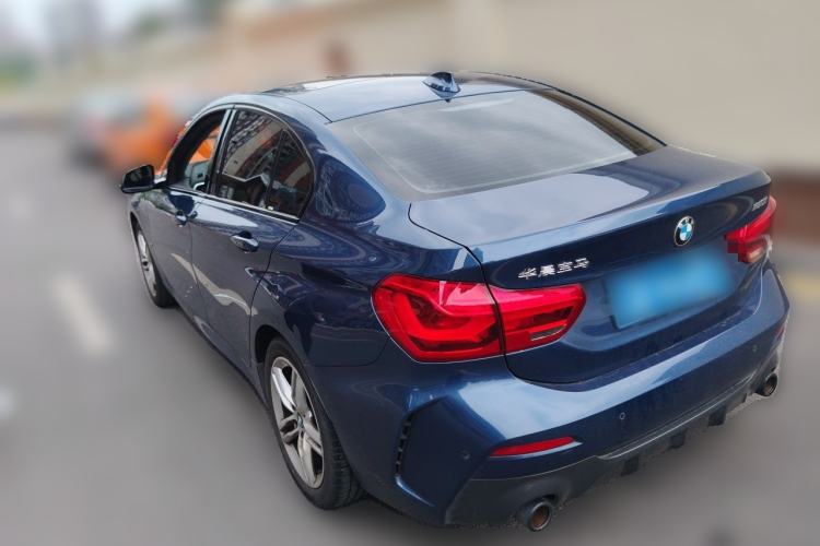Used BMW 1 Series 2021 Revised 120i M Sport Night Edition Rear Left 45 Deg