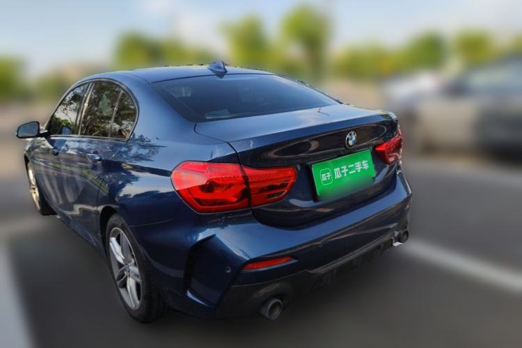 Used BMW 1 Series 2021 120i M Sport Night Edition Rear Left 45 Deg