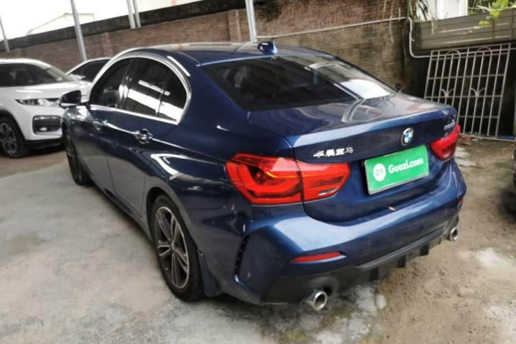 Used BMW 1 Series 2021 120i M Sport Edition Rear Left 45 Deg