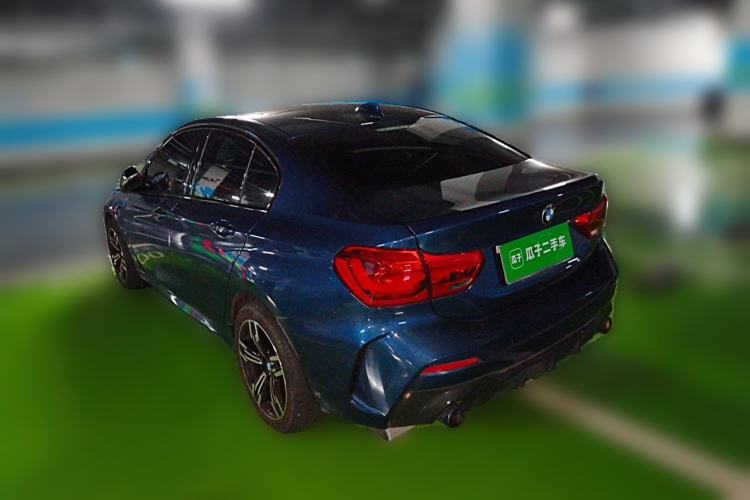 Used BMW 1 Series 2021 120i M Sport Night Edition Rear Left 45 Deg