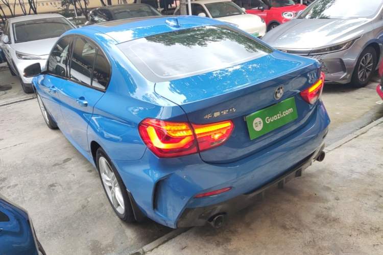 Used BMW 1 Series 2021 Revised 120i M Sport Night Edition Rear Left 45 Deg
