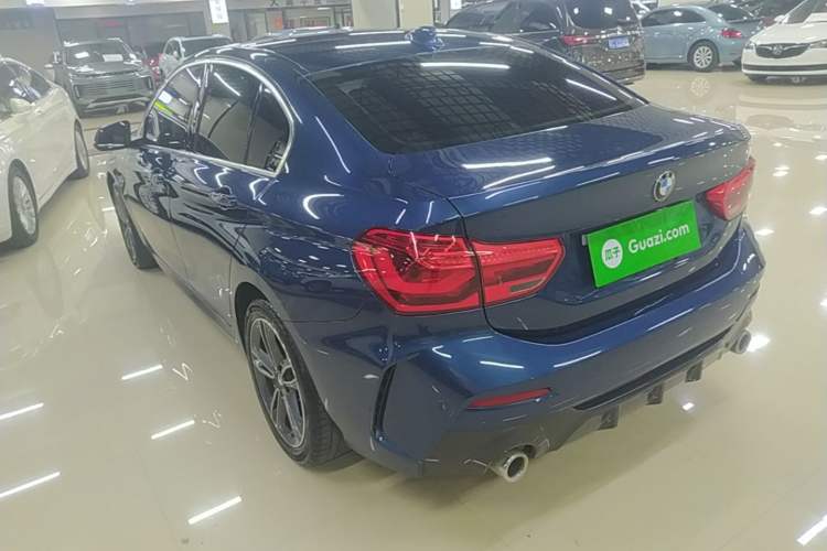 Used BMW 1 Series 2021 120i M Sport Edition Rear Left 45 Deg