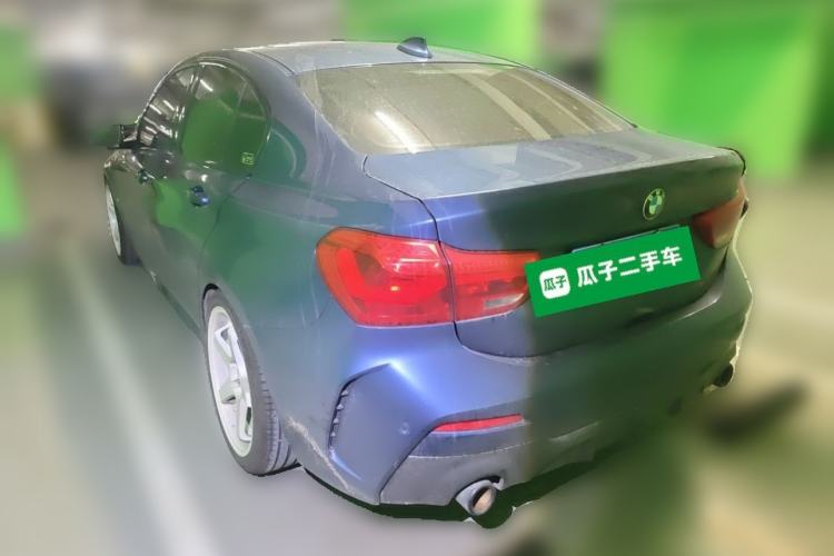 Used BMW 1 Series 2021 125i M Sport Night Edition Rear Left 45 Deg