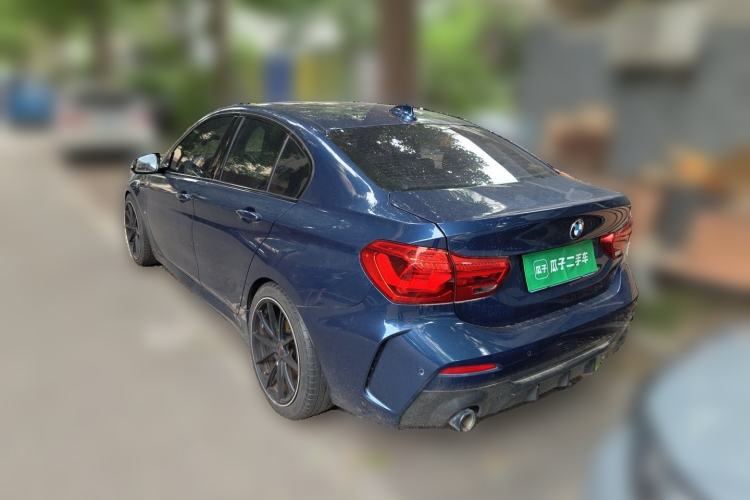 Used BMW 1 Series 2021 125i M Sport Night Edition Rear Left 45 Deg