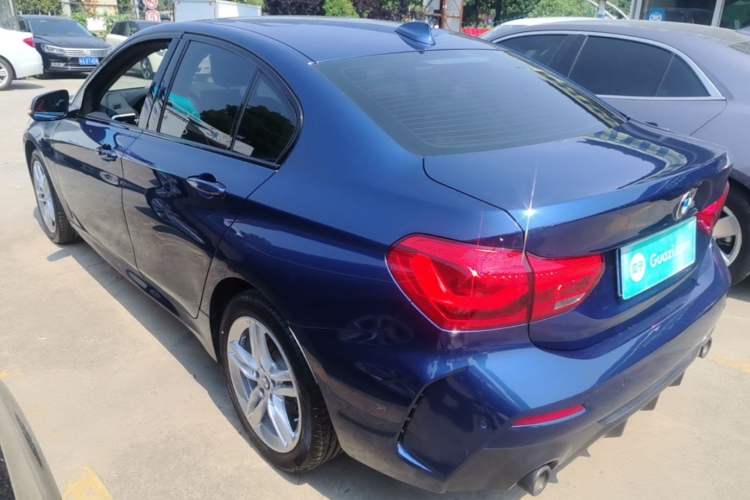 Used BMW 1 Series 2021 120i M Sport Night Edition Rear Left 45 Deg
