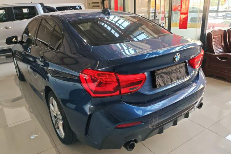 Used BMW 1 Series 2021 Revised 120i M Sport Night Edition Rear Left 45 Deg