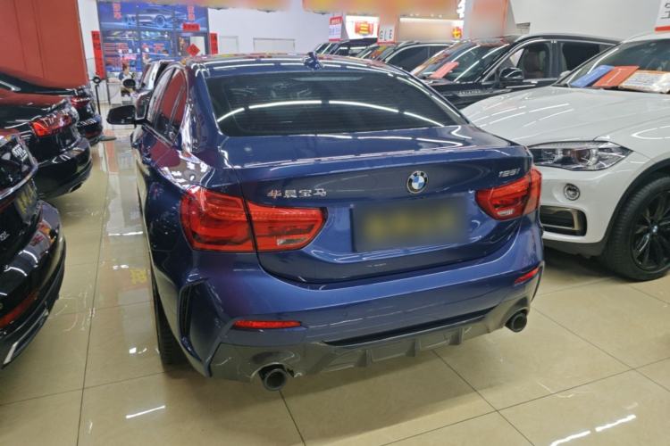 Used BMW 1 Series 2021 Restyled 125i M Sport Night Edition Rear Left 45 Deg