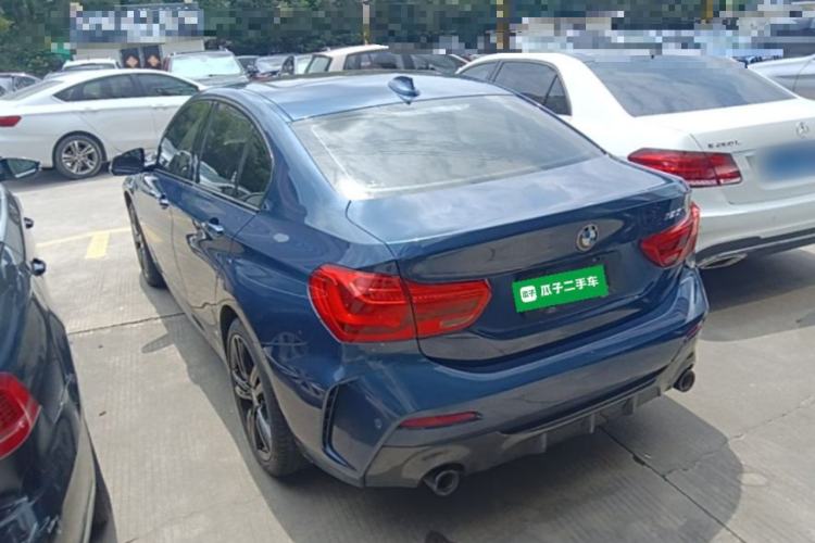 Used BMW 1 Series 2021 125i M Sport Night Edition Rear Left 45 Deg