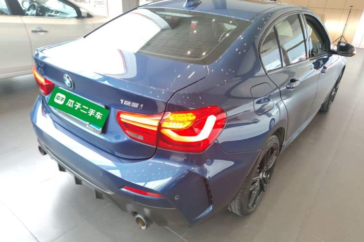 Used BMW 1 Series 2021 125i M Sport Night Edition Rear Right 45 Deg