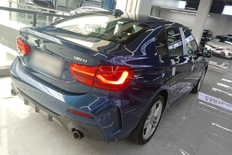 Used BMW 1 Series 2021 Revised 120i M Sport Night Edition Rear Right 45 Deg