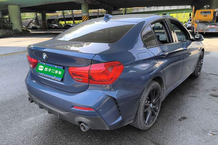 Used BMW 1 Series 2021 125i M Sport Night Edition Rear Right 45 Deg