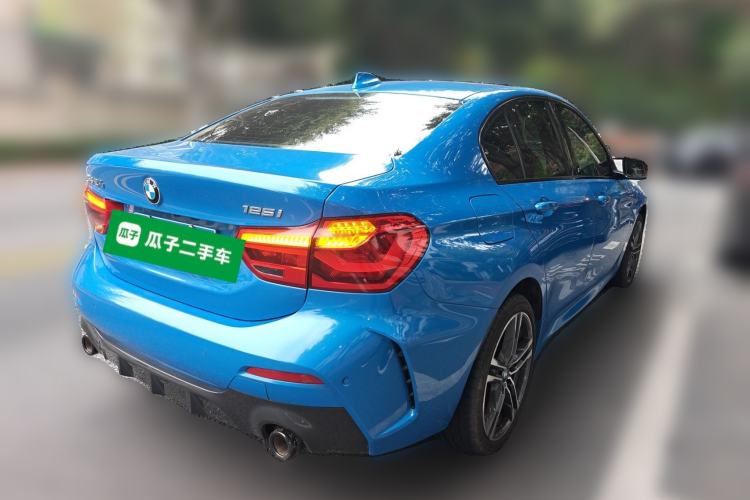 Used BMW 1 Series 2021 Restyled 125i M Sport Night Edition Rear Right 45 Deg