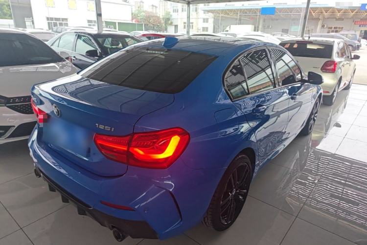 Used BMW 1 Series 2021 125i M Sport Night Edition Rear Right 45 Deg