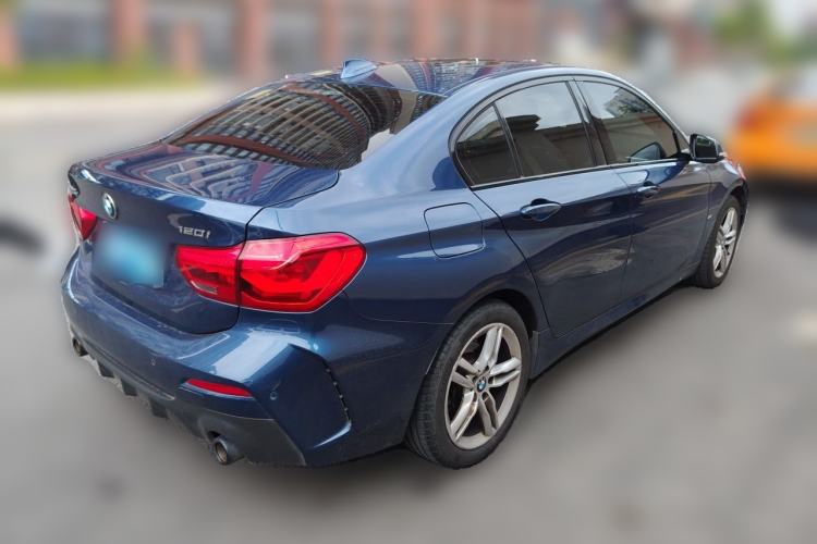 Used BMW 1 Series 2021 Revised 120i M Sport Night Edition Rear Right 45 Deg